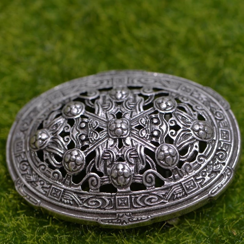 LANGHONG Norse Viking Brooch For Men Turtle Brooch Talisman Jewelry, Gift For Men - Image 3